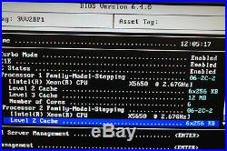 Dell PowerEdge R710 Server with 2x Intel Xeon X5650 2.67GHz 6-Core 48GB RAM