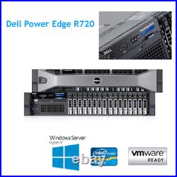 Dell PowerEdge R720 2 x E5-2650 V2 8 Core 2.6Ghz 128GB RAM 16 x 300GB HDD H710