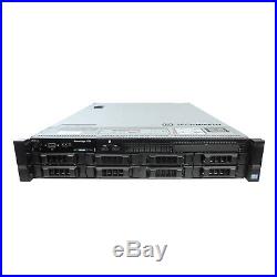 Dell PowerEdge R720 Server 2x 2.60Ghz E5-2670 8C 192GB 8x 2TB Enterprise