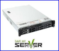 Dell PowerEdge R720 Server 2x E5-2603 V2 1.80GHz = 8 Cores 32GB H710 8 x Trays