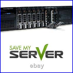 Dell PowerEdge R720 Server 2x E5-2667 V2 3.30GHz = 16 Core 192GB H710 4x 600GB