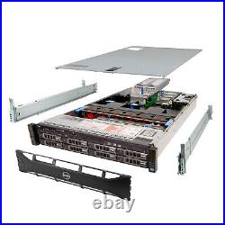 Dell PowerEdge R720 Server 2x E5-2680v2 2.80Ghz 20-Core 96GB 1.0TB SSD + 18.0TB