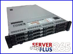 Dell PowerEdge R720XD 3.5 Server, 2x E5-2620 2.0GHz 6Core, 64GB, 12x Trays, H310