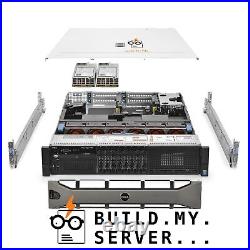 Dell PowerEdge R730 Server 2x E5-2630v4 2.20Ghz 20-Core 64GB 8x 1.2TB 12G HBA330