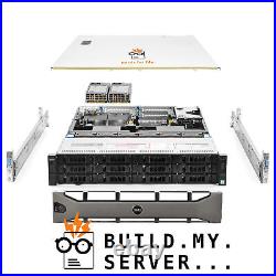 Dell PowerEdge R730xd Server 2x E5-2620v3 2.40Ghz 12-Core 64GB H730 Rails