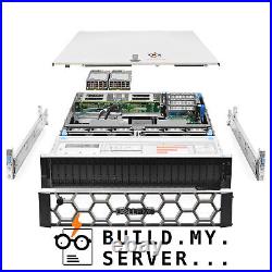 Dell PowerEdge R740xd Server 2.10Ghz 44-Core 64GB 2x 1.8TB 12G 21x 2TB SSD H740P