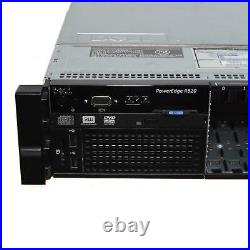 Dell PowerEdge R820 8x2.5 2U Server CTO 2x1100W H710 iDRAC 7 Enterprise /w Rails