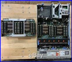 Dell PowerEdge R820 NVME Server 4x E5-4627v2, 768GB RAM, 4x NVME SSD & Rail Kit