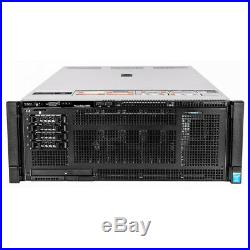 Dell PowerEdge R930 4U Rack Server CTO Up to 4x E7-8890 v4 CPU 96 Cores 3TB RAM