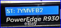Dell PowerEdge R930 Server FOUR ES E7-8890v4 256GB 16x480GB SSD Sata Ent Win2016