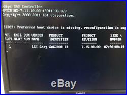 Dell PowerEdge T110 II Tower Server QC Xeon E3-1220 3.1GHz 32GB SAS2008-IR