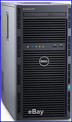 Dell PowerEdge T130 Server 16GB RAM 1TB 2x500GB RAID 3.0GHz Xeon E3-1220 v5 NEW