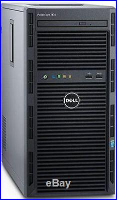 Dell PowerEdge T130 Server E3-1220 v5 32GB RAM 2x500gb HDD