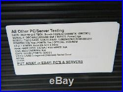 Dell PowerEdge T320 Tower Server 1x Xeon E5-1410 2.8GHz 48GB 0HD Boots