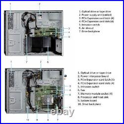 Dell PowerEdge T340 8x 3.5 10K 12Gb/s SAS HDD 1x E-2124 3.30Ghz 4C H330