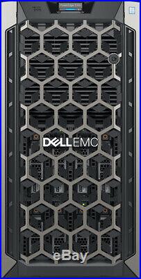 Dell PowerEdge T340 Server 64GB RAM RAID 3.3GHz Xeon E-2224 QC NEW 3 Yr Warranty