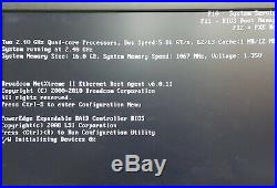 Dell PowerEdge T410 2 Intel Xeon E5620 2.4GHz 16GB PERC 6i 6 Bay Tower Server