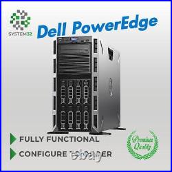 Dell PowerEdge T430 8 LFF Server 2x E5-2680V4 2.4GHz 28C 32GB NO DRIVE