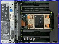 Dell Poweredge M630 BAREBONES Blade Server 2x Heatsinks X520 iDrac GREAT