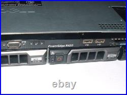 Dell Poweredge R420 3.5 2x Xeon E5-2430 2.2ghz 12-Cores 48gb 2x 2TB 2x 550w