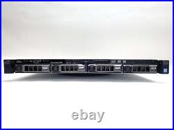 Dell Poweredge R430 4-Bay 1U Server 2 Intel Xeon E5-2620 v3 2.40Ghz 128GB No HD