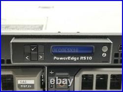 Dell Poweredge R510 Server 2Xeon X5650 2.67GHz CPU 48GB RAM 51TB SAS Perc H700