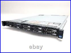 Dell Poweredge R620 8-Bay 1U Server 2 Intel Xeon E5-2630 v2 2.60Ghx 256GB No HD