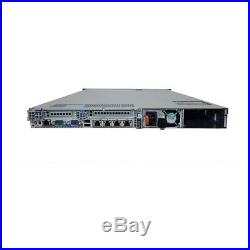 Dell Poweredge R630 Server 2x E5-2630 V3 2.40GHz 8-Core 32GB RAM H730 4x Trays