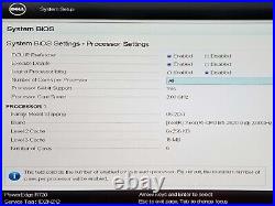 Dell Poweredge R720 16-Bay sff 2U Server Intel Xeon E5-2620 2.0Ghz 32GB No HDD