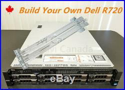 Dell R720 Server 8x3.5 2x E5-2620 V2 128GB RAM 8x trays H710 Raid Rail