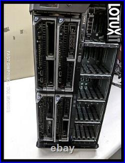 Dell VRTX with 4x M630 6x E5-2660V3 2X E5-2680V3 512GB RAM PassThru Bezel
