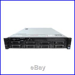High-End Dell PowerEdge R720 Server 2x 2.60Ghz E5-2670 8C 128GB 8x300GB 15K SAS