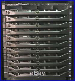 LOT OF 10 DELL POWEREDGE R210II SERVER With E3-1240 3.3GHZ QC 8GB 1x250GB