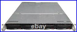 Supermicro X8SIL-F CSE-813M 4-Bay LFF 1U DDR3 Server CTO 1 x 350W PSU